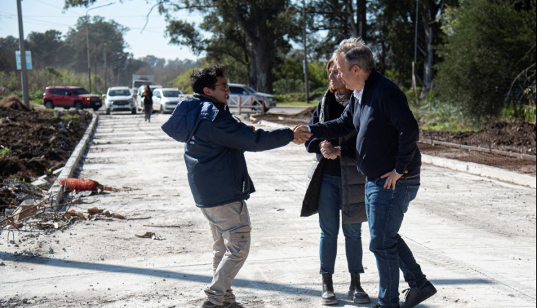 Una calle clave que une tres localidades ya está en obra