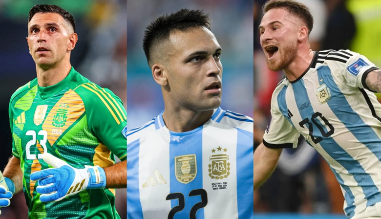 Dibu Martínez, Lautaro y Mac Allister, los argentinos nominados al Balón de Oro