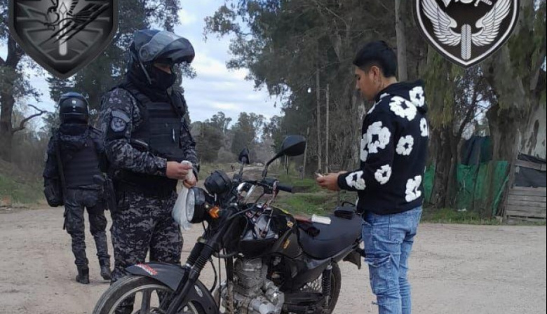 Refuerzan patrullajes motorizados en Presidente Perón