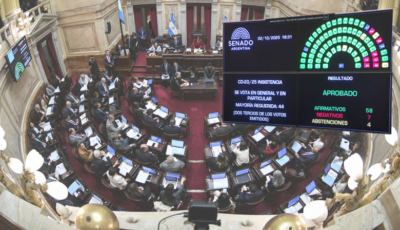 Milei sufrió una dura derrota en el Senado