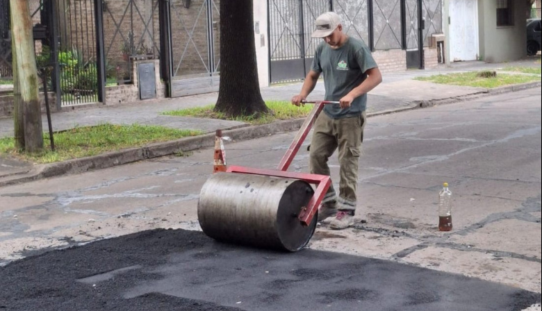 Calles en obra y semáforos con cuenta regresiva
