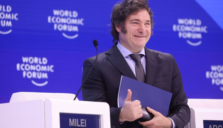 Milei, sin filtro en Davos
