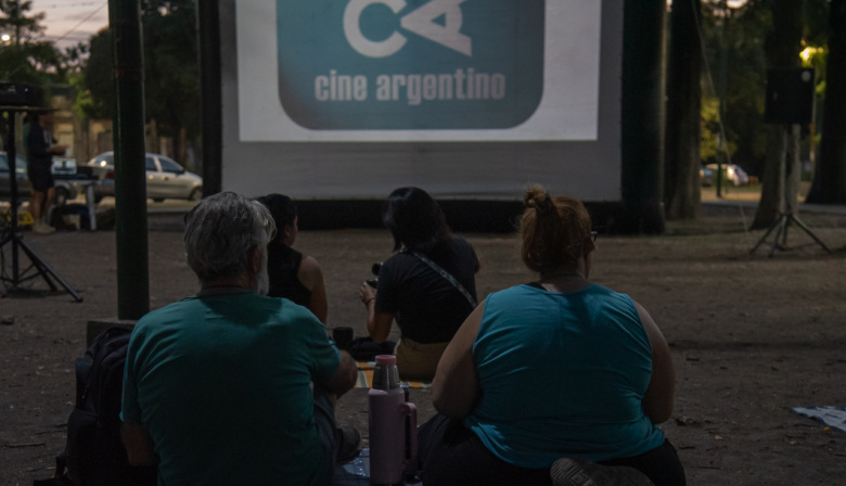Una noche de cine que convocó a todo el barrio