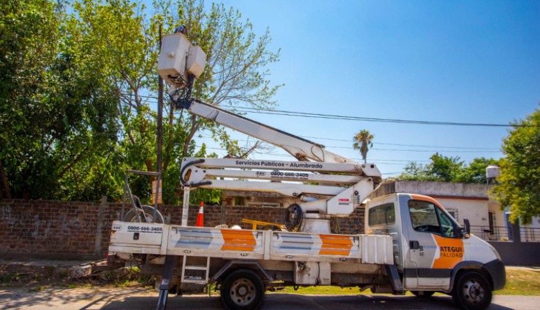 2.000 nuevas luces LED cambian el mapa de Berazategui