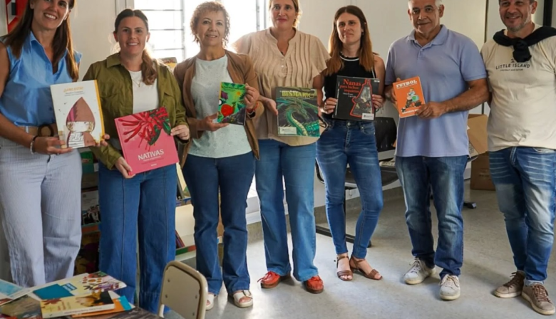 Libros que viajan: la Biblioteca Itinerante llegó a La Posada