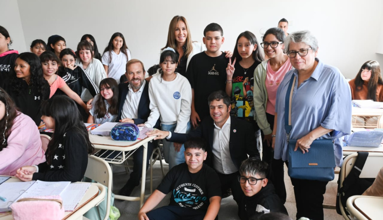 Seis escuelas en un día: la jornada que marcó a Ezeiza