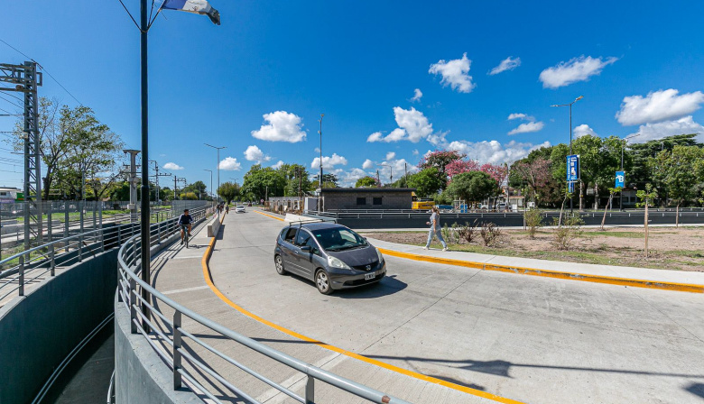 Un puente que agilizó tránsito local