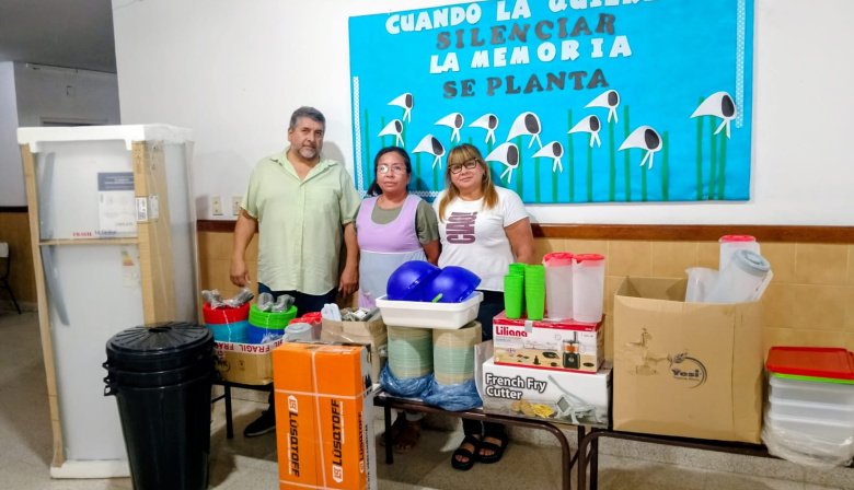 Más recursos para el jardín: refuerzan la cocina del 913