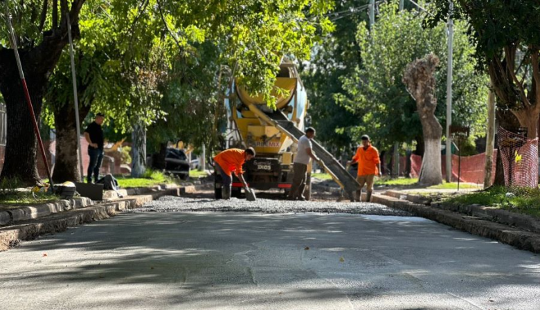 Más pavimento tras el bajo nivel
