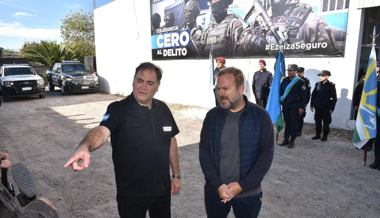 Nueva base del GAD en Ezeiza: más presencia y reacción inmediata