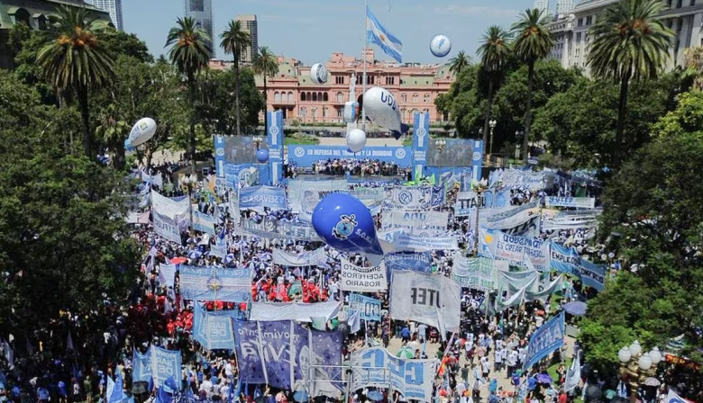 La CGT vuelve a las calles contra el ajuste
