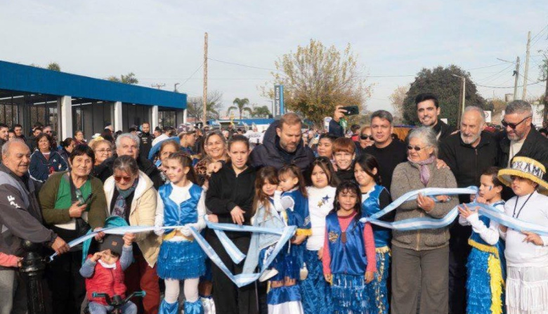 Inauguraron la renovada calle 12 de Octubre en La Unión
