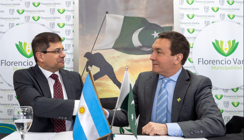 Florencio Varela abrió una nueva puerta comercial con Pakistán