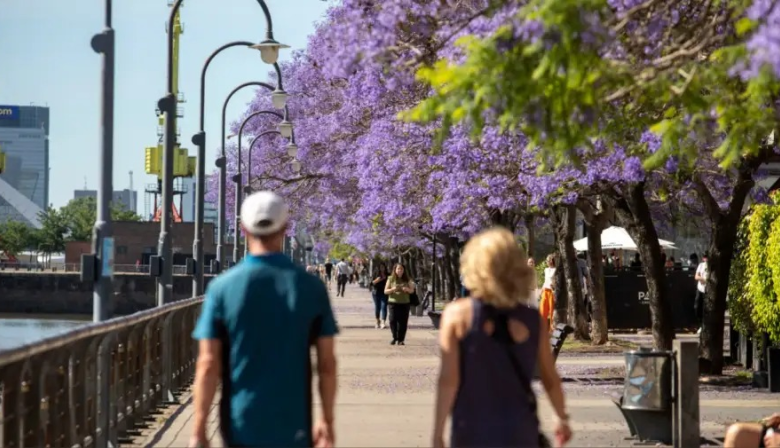 Calor, lluvia y viento: así llega la primavera al AMBA