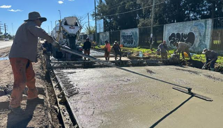Almirante Brown no frena: avanzan los trabajos en calles y rutas clave