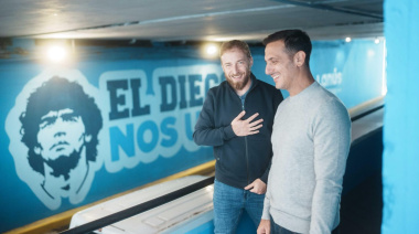 "El Diego nos une": Álvarez y Otermín impulsan la transformación en el límite entre Lanús y Lomas