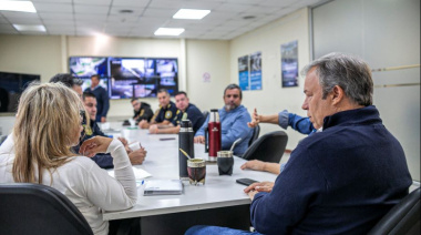 Almirante Brown y la cúpula policial reforzaron la estrategia contra el delito