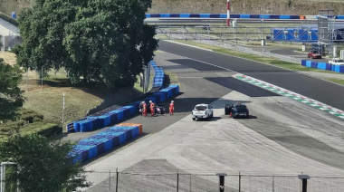 Fuerte accidente de Franco Colapinto en los test de Fórmula 1