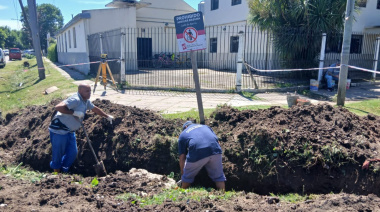 Una obra clave para que el barrio no se inunde