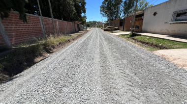 El Roble suma calles más firmes y seguras