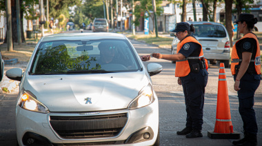 Controles sorpresa y fuerte despliegue policial en Brown