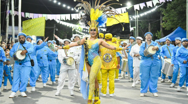 Multitudes y fiesta en el carnaval
