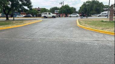 Cordones amarillos en toda la Ruta 210