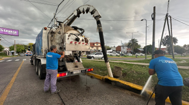 Cuadrillas en la calle tras la tormenta