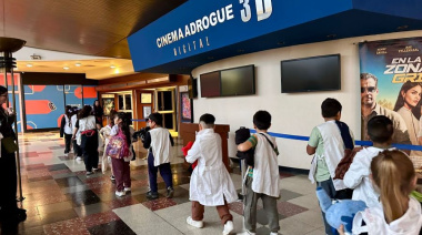 Más de 200 chicos vivieron su primera vez en el cine