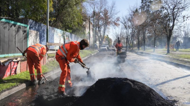 Caaguazú quedó renovada y el plan de bacheo suma nuevos frentes