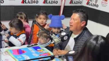 Del jardín a la radio: los chicos tomaron el micrófono