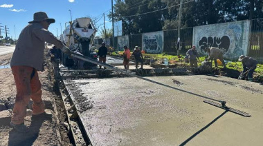 Almirante Brown no frena: avanzan los trabajos en calles y rutas clave