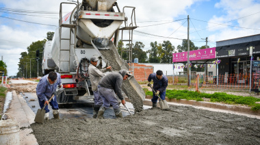 San Vicente acelera obras clave para mejorar calles y evitar anegamientos