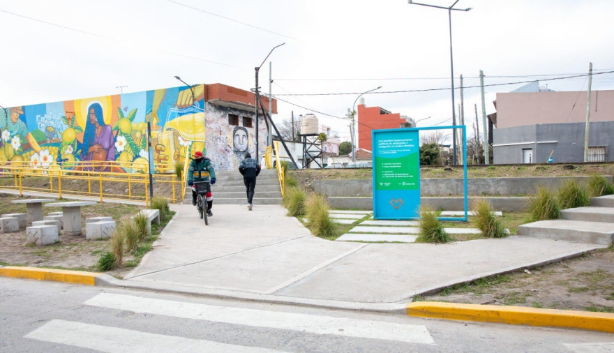 De basural a plaza: Lanús transforma Villa Caraza