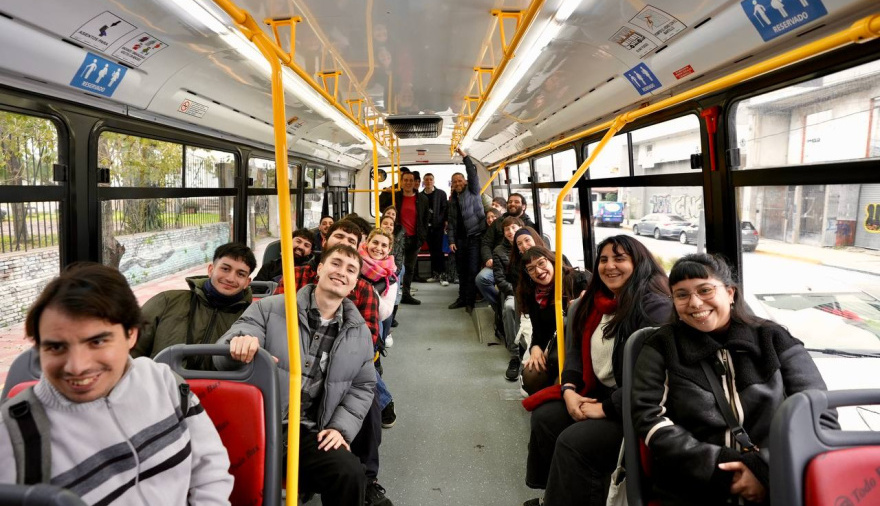 Viaje sin costo entre la UNLa y la estación