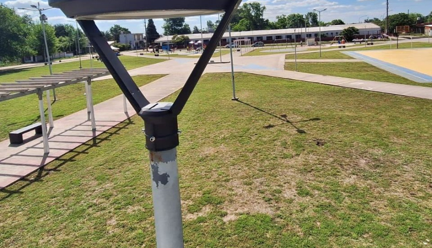 Nuevas luminarias LED en los barrios