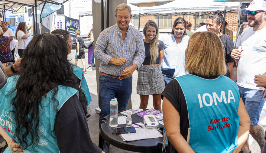 El Estado salió a la calle en Glew