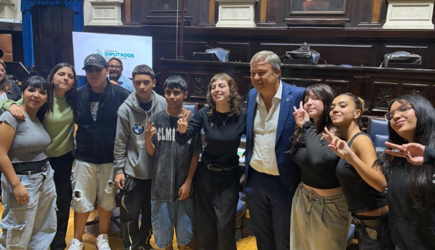 Estudiantes viven una jornada legislativa en La Plata