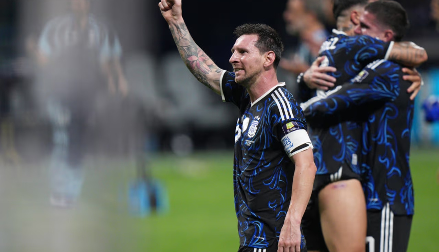 Argentina ganó mucho antes del final