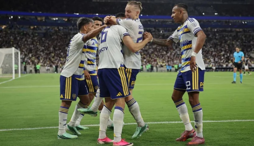 Paredes hizo historia en el Maracaná y Boca está en la final