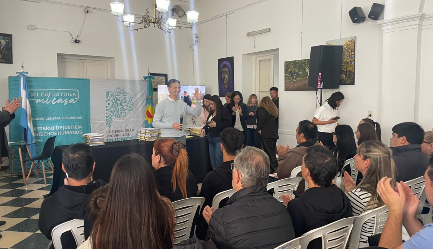 185 familias del barrio Papa Francisco dieron un paso clave hacia la casa propia
