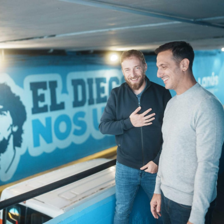"El Diego nos une": Álvarez y Otermín impulsan la transformación en el límite entre Lanús y Lomas