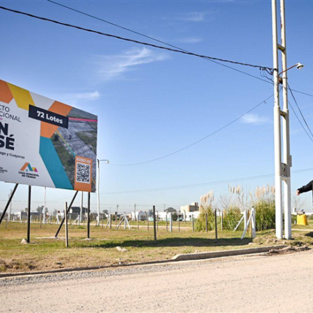 Un nuevo barrio toma forma en San Vicente y despierta esperanza