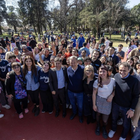 Cascallares inauguró la Quinta Rocca junto a Kicillof