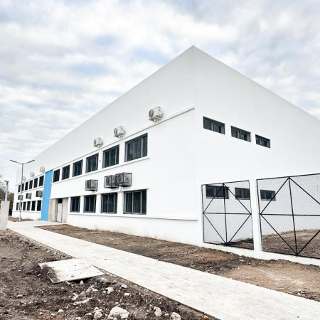 Un nuevo edificio escolar empieza a tomar forma en Parque Americano