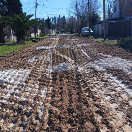 Calles en obra: cómo avanzan las mejoras viales en Presidente Perón