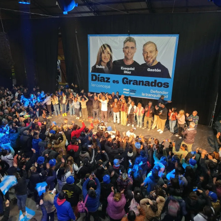 Granados festejó un triunfo aplastante en las urnas