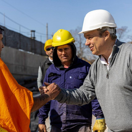 Cascallares: “Pasaron las elecciones y en Brown seguimos con las obras”