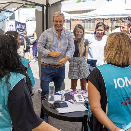 El Estado salió a la calle en Glew
