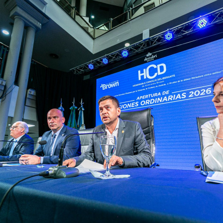 Más obras para la UNAB y más policías en Almirante Brown